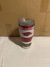 Load image into Gallery viewer, Arkansas Razorbacks NCAA 24oz Tumbler Cup Mug Boelter Brands - Casey's Sports Store
