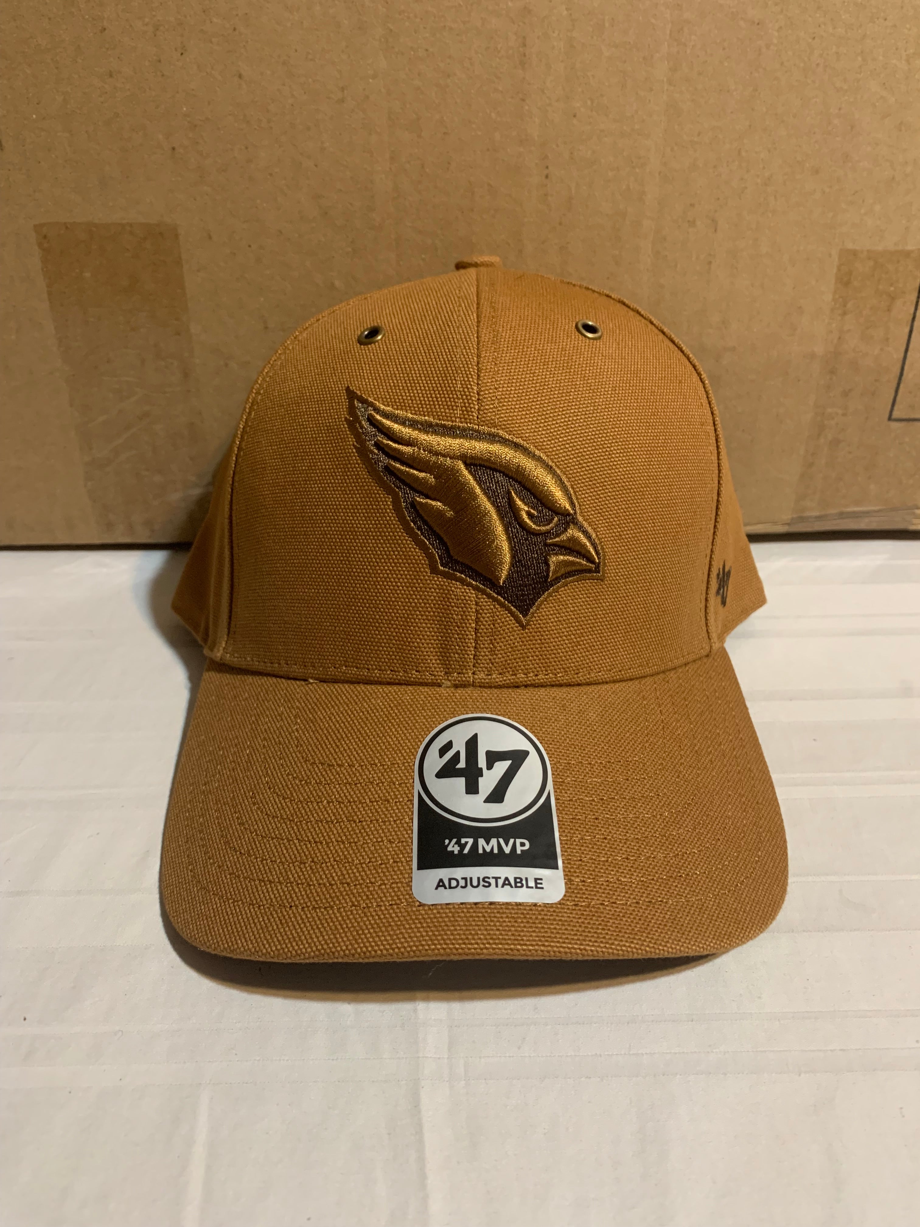 Men's '47 Khaki Arizona Cardinals Atwood MVP Adjustable Hat