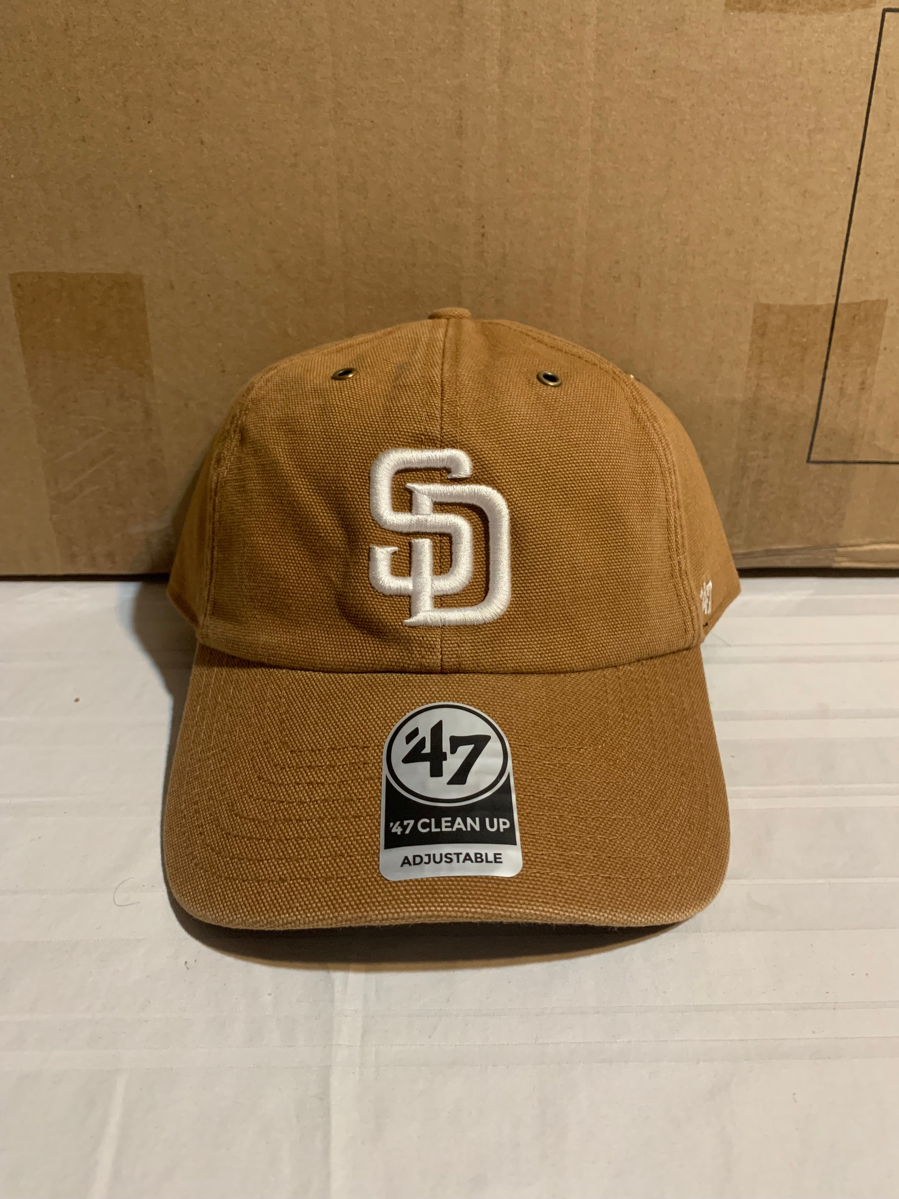 Men's San Francisco Giants Carhartt x '47 Brown MVP Adjustable Hat