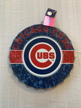 Load image into Gallery viewer, Chicago Cubs MLB Wall Bottle Cap Sign 13" Forever Collectibles - Casey's Sports Store