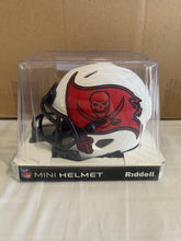 Load image into Gallery viewer, Tampa Bay Buccaneers NFL Riddell Speed Lunar Eclipse White Replica Mini Helmet - Casey's Sports Store