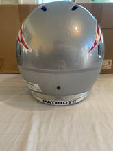 Load image into Gallery viewer, New England Patriots NFL Riddell Speed Full Size Silver Replica Helmet - Casey's Sports Store