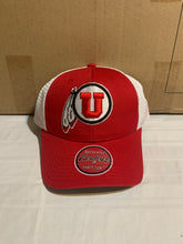Load image into Gallery viewer, Utah Utes NCAA Zephyr Red One Size Adjustable Snapback Mesh Hat Cap - Casey's Sports Store