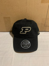 Load image into Gallery viewer, Purdue Boilermakers NCAA Zephyr Black One Size Adjustable Soft Hat Cap - Casey's Sports Store
