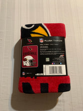 Load image into Gallery viewer, Arizona Cardinals NFL Fleece Throw Blanket 50" x 60" Northwest - Casey's Sports Store