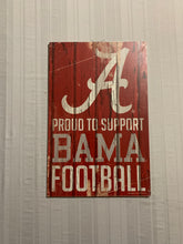 Load image into Gallery viewer, Alabama Crimson Tide NCAA 17" x 11" Wood Decorative Indoor Sign Wincraft - Casey's Sports Store