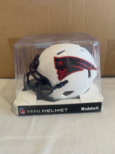 Load image into Gallery viewer, New England Patriots NFL Riddell Lunar Alternate Replica Mini Helmet - Casey's Sports Store