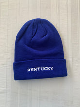 Load image into Gallery viewer, Kentucky Wildcats NCAA Top of the World Blue Knit Winter Ski Cap Hat Beanie - Casey's Sports Store
