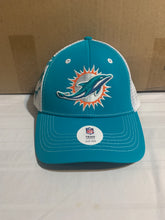 Load image into Gallery viewer, Miami Dolphins NFL Fan Favorite Teal MVP Mesh Adjustable Snapback Hat - Casey's Sports Store