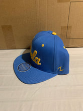 Load image into Gallery viewer, UCLA Bruins NCAA Zephyr Blue Captain Snapback Hat - Casey's Sports Store