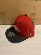 Load image into Gallery viewer, Arkansas Razorbacks NCAA Zephyr Red Two Tone Captain Snapback Hat - Casey's Sports Store