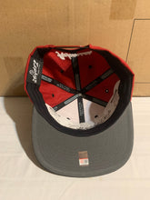Load image into Gallery viewer, Arkansas Razorbacks NCAA Zephyr Red Two Tone Captain Snapback Hat - Casey's Sports Store