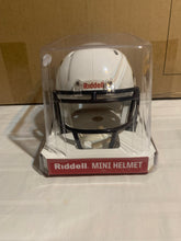 Load image into Gallery viewer, West Virginia Mountaineers Throwback NCAA Riddell Speed White Mini Helmet - Casey's Sports Store