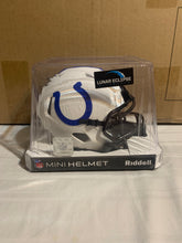 Load image into Gallery viewer, Indianapolis Colts NFL Riddell White Speed Alternate Replica Mini Helmet - Casey's Sports Store