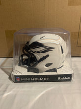 Load image into Gallery viewer, Philadelphia Eagles NFL Riddell White Speed Alternate Replica Mini Helmet - Casey's Sports Store