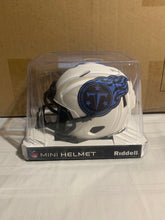 Load image into Gallery viewer, Tennessee Titans NFL Riddell White Speed Alternate Replica Mini Helmet - Casey's Sports Store