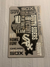 Load image into Gallery viewer, Chicago White Sox MLB 17" x 11" Wood Sign Decorative State Design Wincraft - Casey's Sports Store