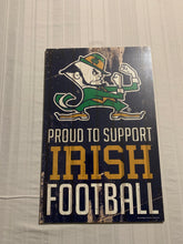 Load image into Gallery viewer, Notre Dame Fighting Irish NCAA 17" x 11" Wood Decorative Indoor Sign Wincraft - Casey's Sports Store