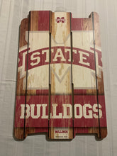 Load image into Gallery viewer, Mississippi State Bulldogs NCAA 17" x 11" Wood Decorative Indoor Sign Wincraft - Casey's Sports Store