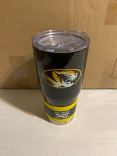 Load image into Gallery viewer, Missouri Tigers NCAA 30oz Black Tumbler Cup Mug Boelter Brands - Casey's Sports Store