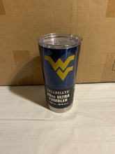 Load image into Gallery viewer, West Virginia Mountaineers NCAA 20oz Blue Tumbler Cup Mug Boelter Brands - Casey's Sports Store
