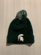 Load image into Gallery viewer, Michigan State Spartans Zephyr NCAA Knit Beanie Green Winter Ski Cap Hat - Casey's Sports Store
