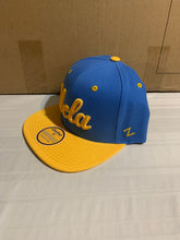 Load image into Gallery viewer, UCLA Bruins NCAA Zephyr Blue Two Tone Captain Snapback Hat - Casey's Sports Store
