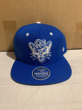 Load image into Gallery viewer, BYU Cougars Throwback NCAA Zephyr Blue Captain Snapback Hat - Casey's Sports Store
