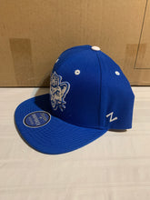 Load image into Gallery viewer, BYU Cougars Throwback NCAA Zephyr Blue Captain Snapback Hat - Casey's Sports Store