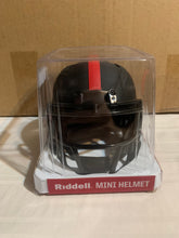 Load image into Gallery viewer, Nebraska Cornhuskers NCAA Riddell Speed Black Alternate Mini Helmet - Casey's Sports Store