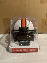 Load image into Gallery viewer, Miami Hurricanes NCAA Riddell Speed White Lunar Alternate Mini Helmet - Casey's Sports Store