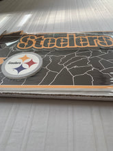 Load image into Gallery viewer, Pittsburgh Steelers NFL 20" x 12" State Design Wall Decorative Sign Evergreen - Casey's Sports Store