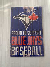 Load image into Gallery viewer, Toronto Blue Jays MLB 17" x 11" Wood Decorative Indoor Sign Wincraft - Casey's Sports Store
