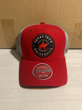 Load image into Gallery viewer, Texas Tech Red Raiders NCAA Zephyr Red Mesh Snapback Adjustable Hat - Casey's Sports Store