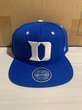 Load image into Gallery viewer, Duke Blue Devils NCAA Zephyr Blue Captain Snapback Hat - Casey's Sports Store