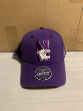 Load image into Gallery viewer, Northwestern Wildcats NCAA Zephyr Purple One Size Stretch Fit Hat Cap - Casey's Sports Store