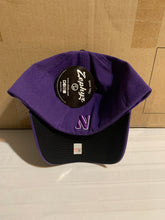 Load image into Gallery viewer, Northwestern Wildcats NCAA Zephyr Purple One Size Stretch Fit Hat Cap - Casey's Sports Store