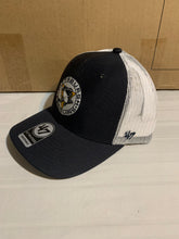 Load image into Gallery viewer, Pittsburgh Penguins NHL '47 Brand Throwback Navy Adjustable Snapback Mesh Hat - Casey's Sports Store