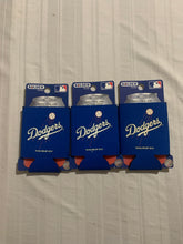 Load image into Gallery viewer, Los Angeles Dodgers MLB Set Of 3 1-Sided Blue Koozies Coozies Cooler - Casey's Sports Store