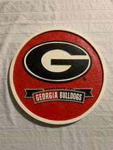 Load image into Gallery viewer, Georgia Bulldogs 12" Stepping Stone Wall Sign New Creative - Casey's Sports Store