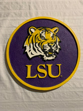Load image into Gallery viewer, LSU Tigers 12" Stepping Stone Wall Sign New Creative - Casey's Sports Store