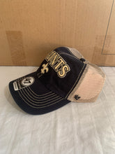 Load image into Gallery viewer, New Orleans Saints NFL '47 Brand Black Clean Up Adjustable Mesh Hat - Casey's Sports Store