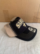 Load image into Gallery viewer, New Orleans Saints NFL '47 Brand Black Clean Up Adjustable Mesh Hat - Casey's Sports Store