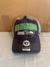 Load image into Gallery viewer, Seattle Seahawks NFL '47 Brand Navy Blue Clean Up Adjustable Mesh Hat - Casey's Sports Store