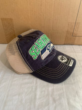 Load image into Gallery viewer, Seattle Seahawks NFL '47 Brand Navy Blue Clean Up Adjustable Mesh Hat - Casey's Sports Store