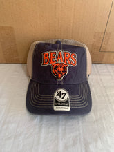 Load image into Gallery viewer, Chicago Bears NFL '47 Brand Navy Blue Clean Up Adjustable Mesh Hat - Casey's Sports Store