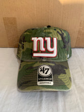 Load image into Gallery viewer, New York Giants NFL '47 Brand Camo Clean Up Adjustable Hat - Casey's Sports Store