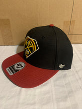 Load image into Gallery viewer, Denver Nuggets NBA '47 Brand Black Two Tone Captain Adjustable Snapback Hat - Casey's Sports Store
