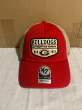 Load image into Gallery viewer, Georgia Bulldogs NCAA '47 Brand Red Mesh Clean Up Adjustable Hat - Casey's Sports Store