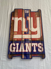 Load image into Gallery viewer, New York Giants NFL 17" x 11" Wood Decorative Indoor Sign Wincraft - Casey's Sports Store